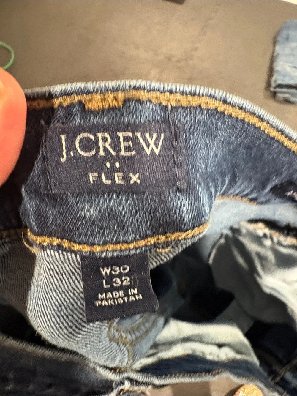 J. Crew Straight Jeans in Faded Blue